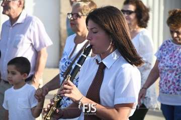 Romería popular, procesión y misa en El Caracol en la despedida de sus fiestas/TA y Francisco Javier Santana.